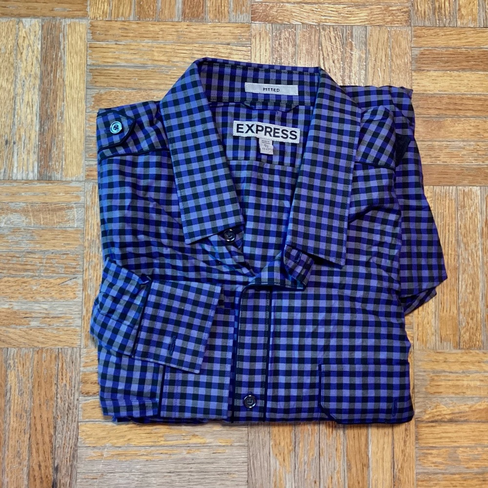 Express Fitted Button Down - image 1
